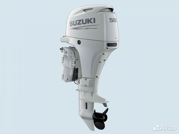 Лодочный мотор Suzuki DF 50 ATS Белый