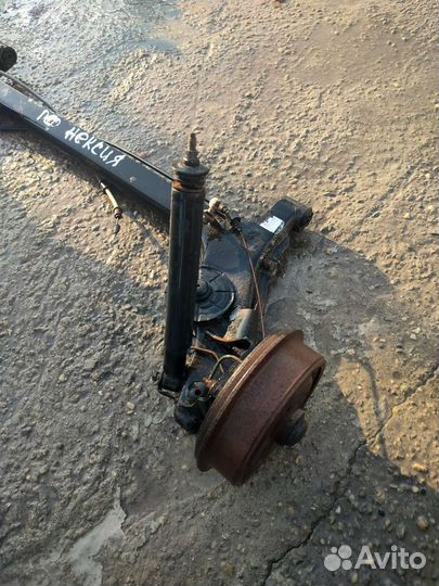 Балка задняя daewoo nexia