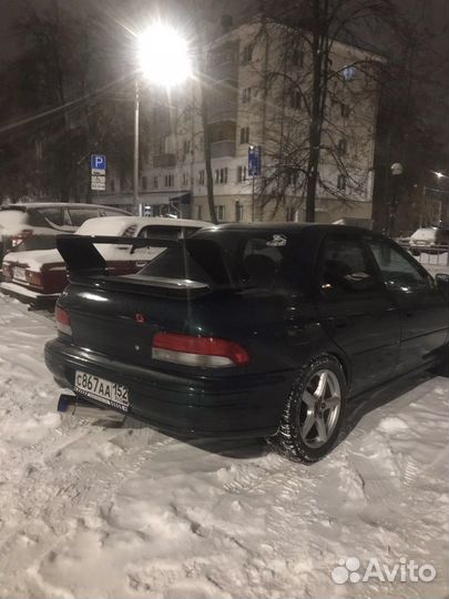 Задний бампер subaru gc