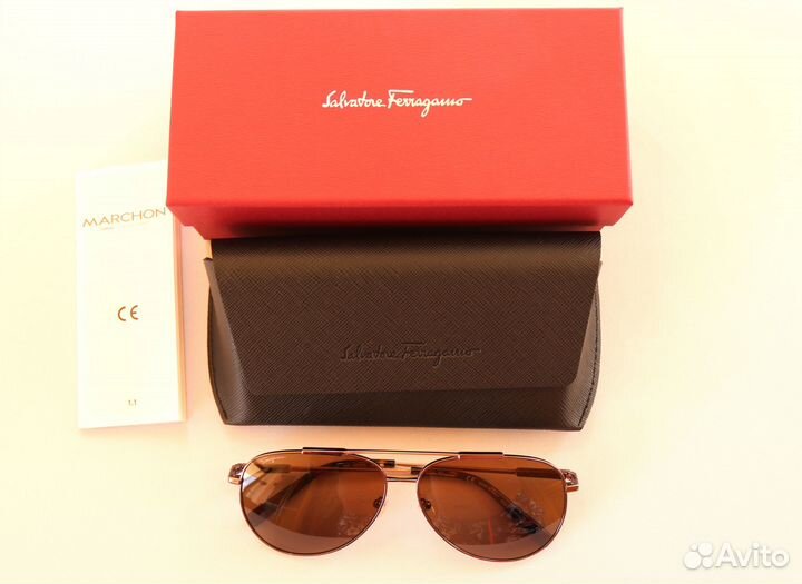 Очки солнцезащитные Salvatore Ferragamo Италия