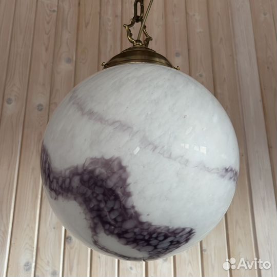 Огромная люстра, винтаж, Италия, бронза, латунь