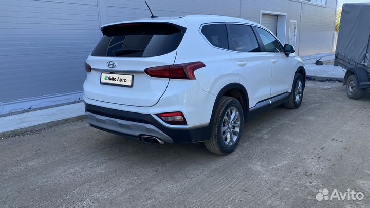 Hyundai Santa Fe 2.4 AT, 2019, 160 000 км