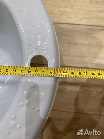 Ванночка для купания с горкой для новорожденного