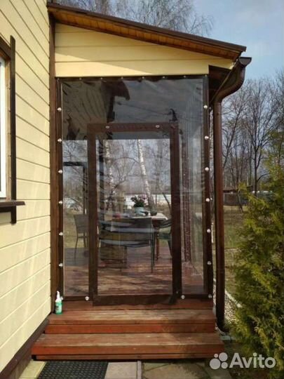 Мягкие гибкие окна пвх для беседок