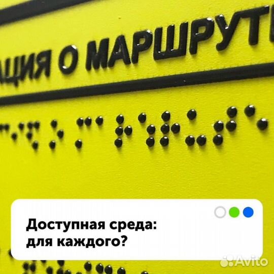 Тактильные таблички Брайля,Пиктограммы Мнемосхемы