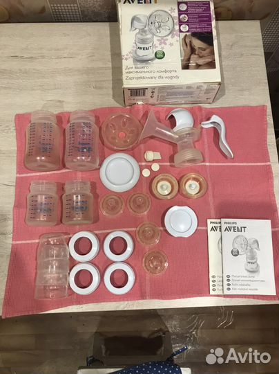 Молокоотсос avent ручной