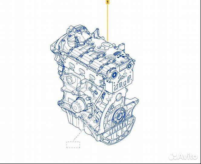 Двигатель (Двс) Renault Duster HSM F4R 2015
