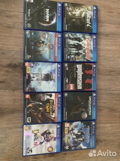 Диски на ps4