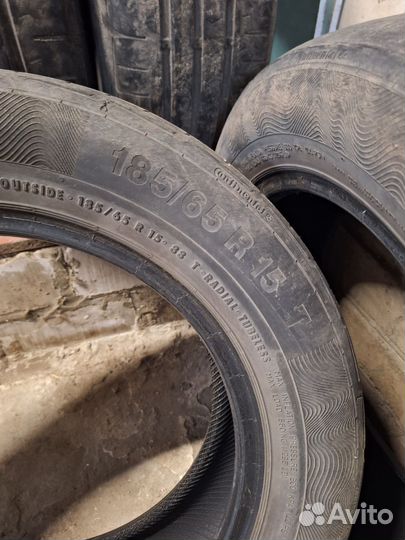 Шины 185 65 R15 летние бу