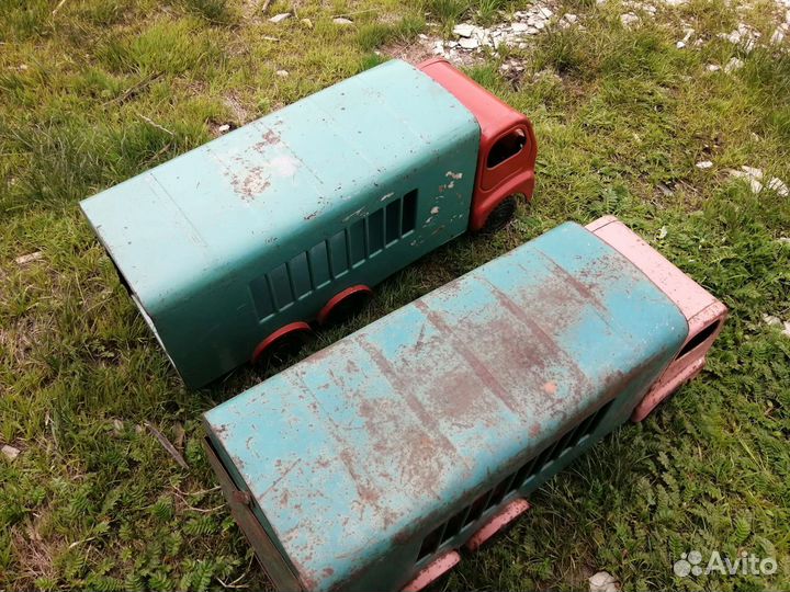 Машинка игрушка фургон Цирк лтз СССР жесть