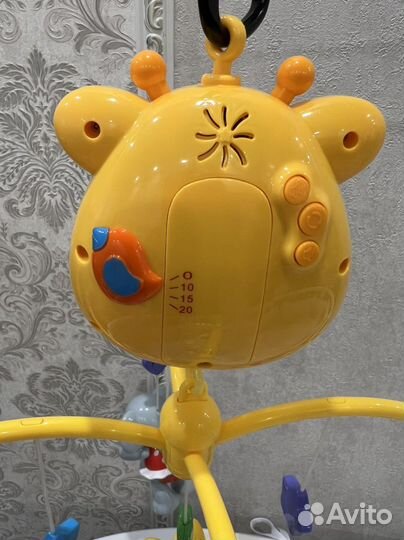 Музыкалькая Мобиль «жирафик»