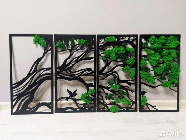 Картина/панно из живого мха