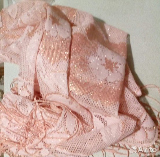 Шаль с люрексом