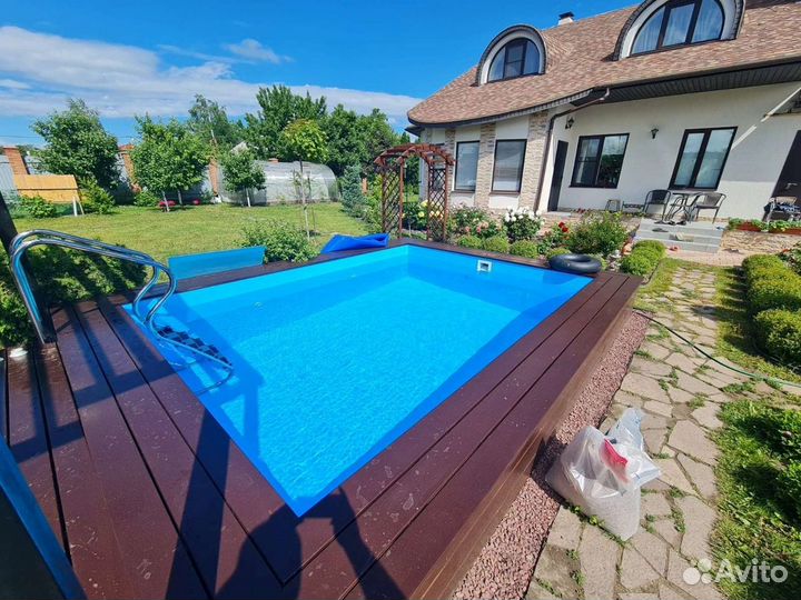 Бассейн из полипропилена