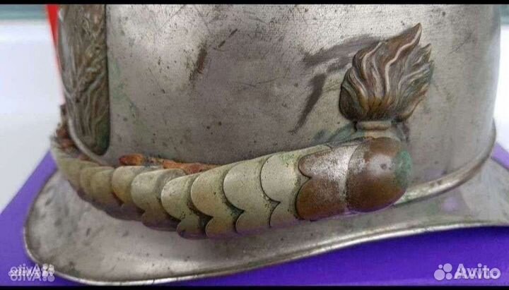 Шлем-Каска Пожарного с Чешуёй 1923 год Музей