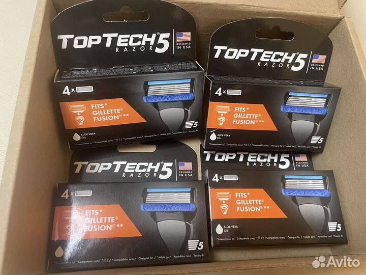 Лезвия TopTech Razor 5