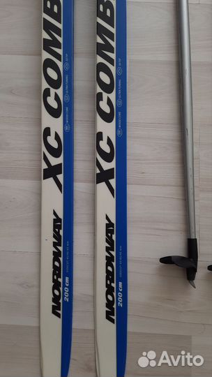 Лыжи беговые и палки