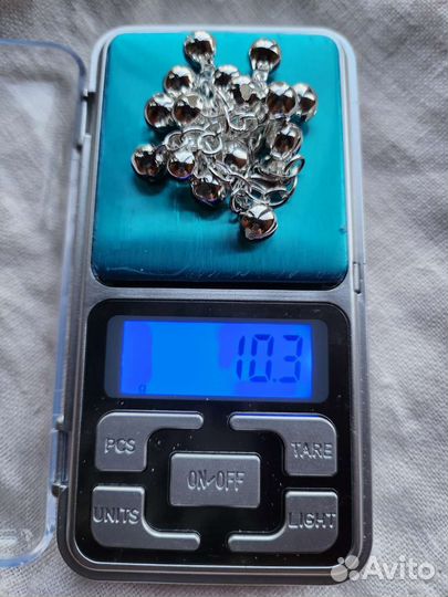 Серебряный браслет с колокольчиками