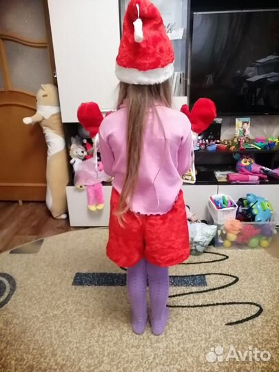 Костюм детский морозка на новый год