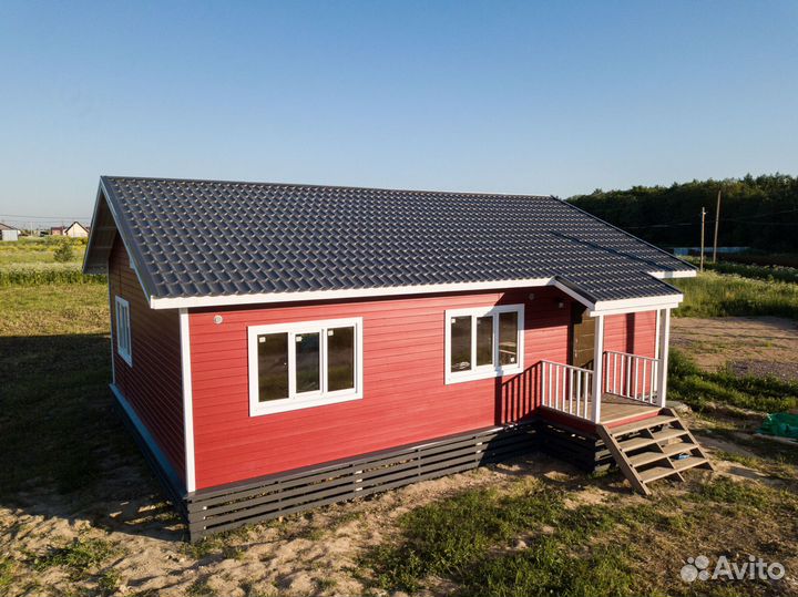 Каркасный дом 60 м