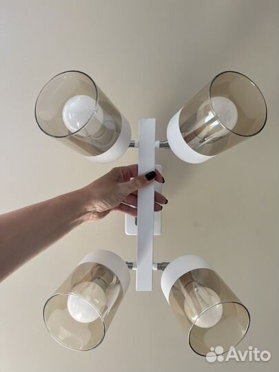 Люстра потолочная бу