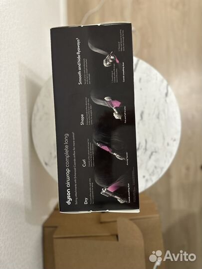 Стайлер dyson complete long hs05 розовый