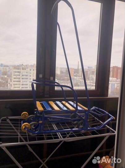 Санки Ника с колесами