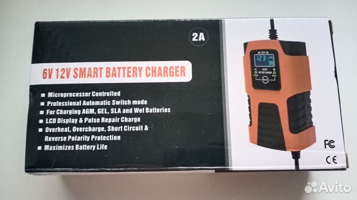 Зарядное автоматическое устройство для акб 6V-12V