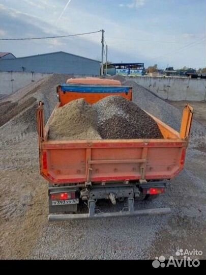 Песок щебень пгс земля