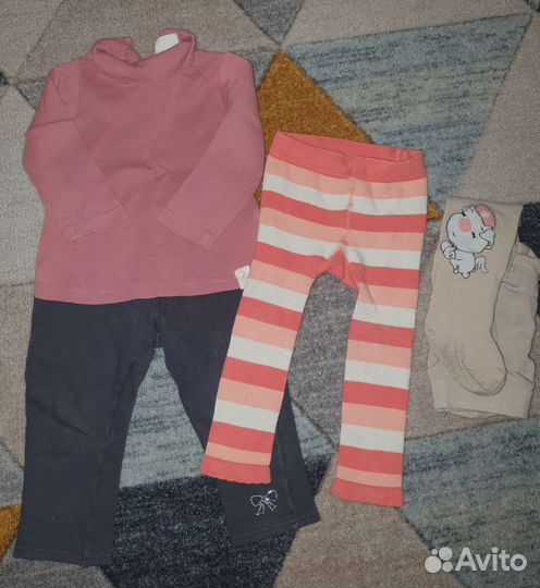 Пакет вещей на девочку 86-92