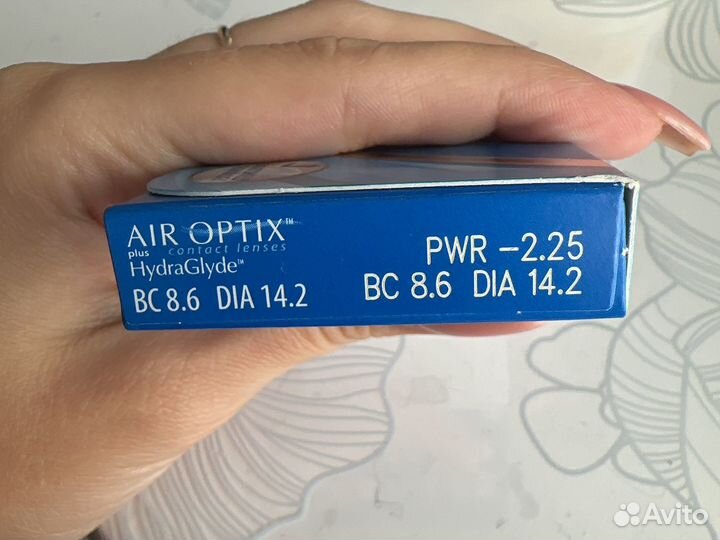 Контактные линзы Air Optix