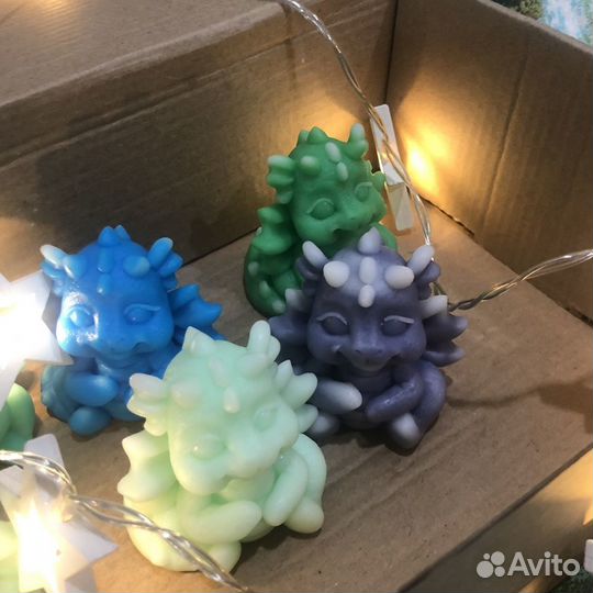 Мыло ручной работы дракончик