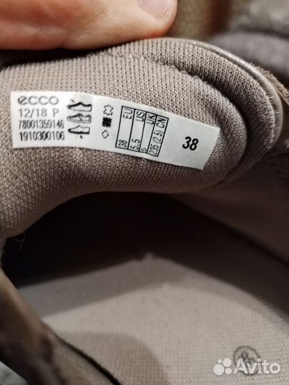 Кеды Ecco 38