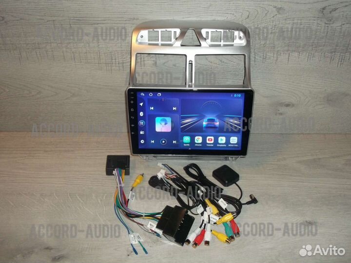 Магнитола 2DIN Peugeot 307 Android