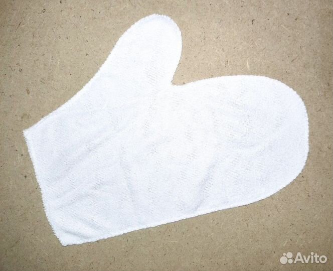 Варежка махровая для бани