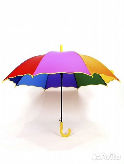 Зонт радуга яркий