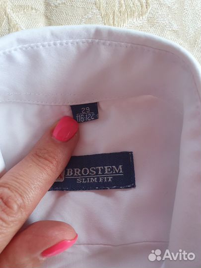 Рубашка мальчика приталенная