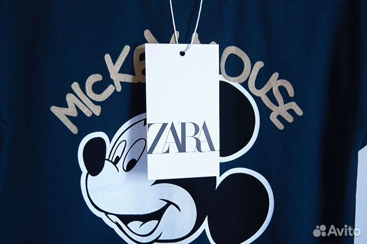 Костюм детский футболка шорты Zara новый 98-110