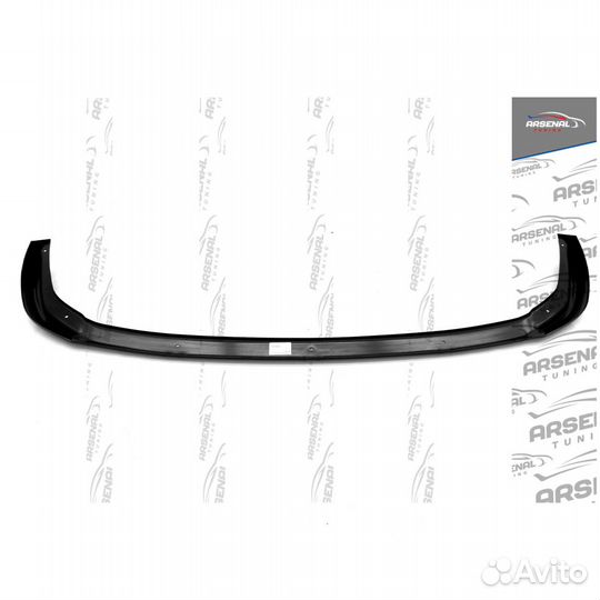 Сплиттер переднего бампера стиль GT-line Kia Ceed