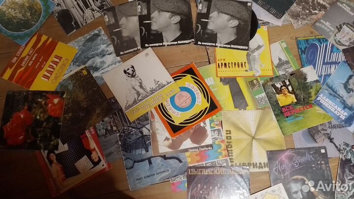 Виниловые пластинки СССР