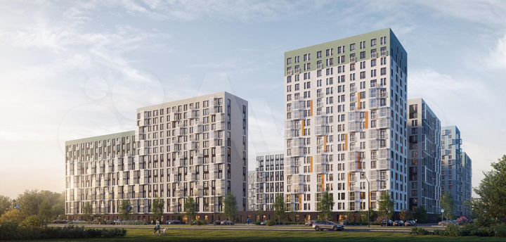 2-к. квартира, 64,4 м², 14/17 эт.