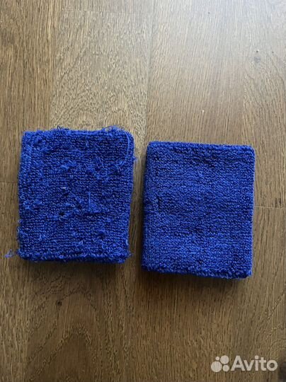 Напульсники синие, 2 штуки