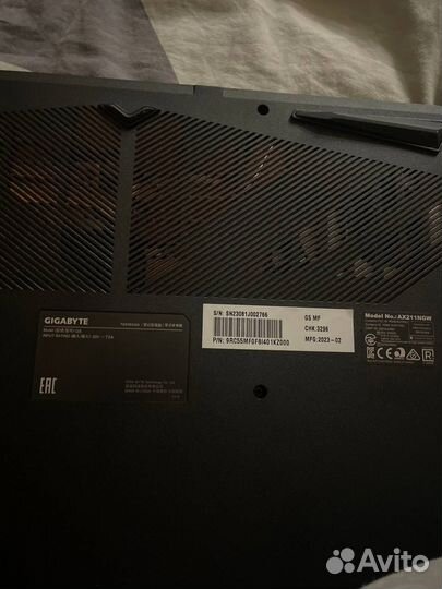 Gigabyte g5 mf на гарантии