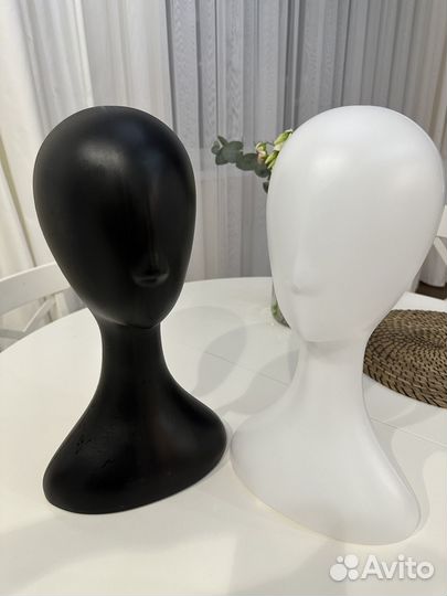 Манекен голова для шапок