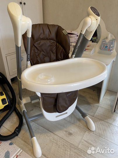 Стульчик для кормления трансформер качеля nuovita
