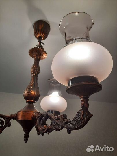 Бронза люстра СССР