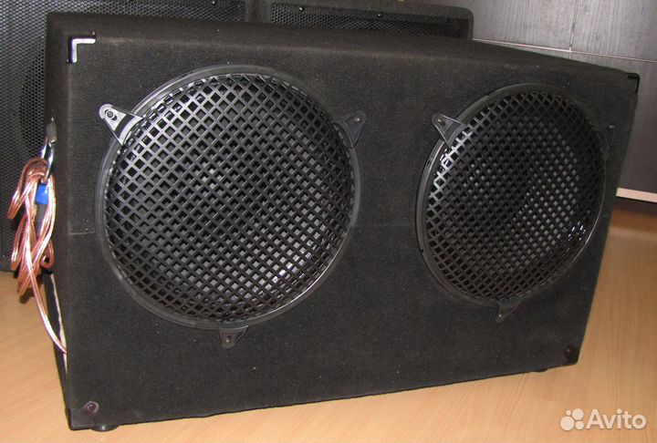 Сабвуфер Pro 1000Вт Черный Carpet Subwoofer F12L76