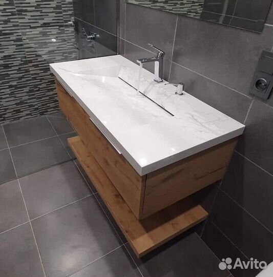 Изготовление раковин и столешниц из керамогранита