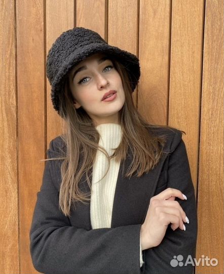 Панама женская меховая