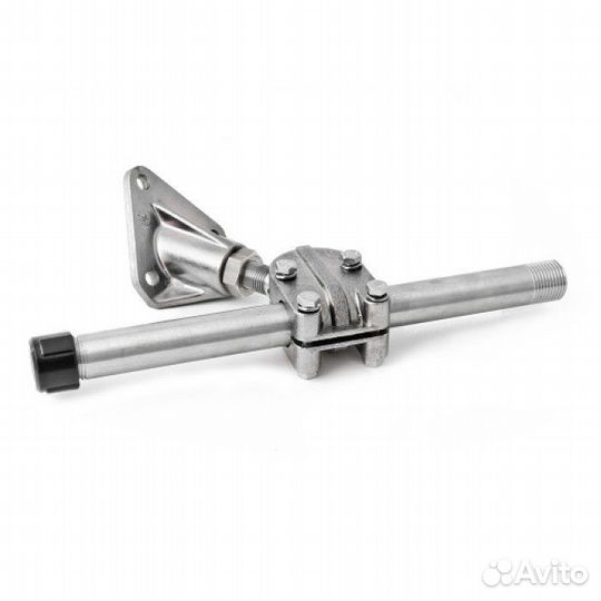 Опора регулируемая рт 283х100мм, алюминий, нерж.ст